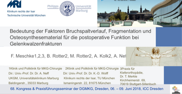 Vortrag von Fr. Dr. Meschke bei Jahrestagung DGMKG